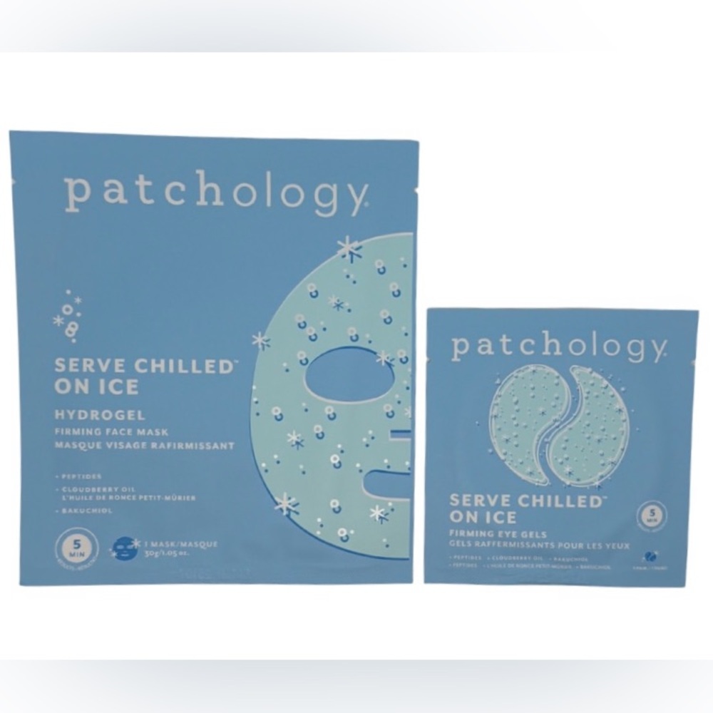 Patchology - Serve Chilled On Ice - Face & Eye
Mask Set